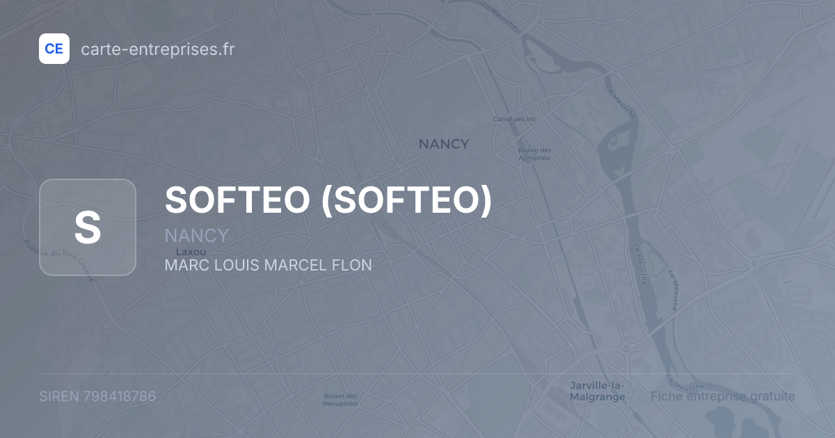 SOFTEO — 798418786 — fiche entreprise