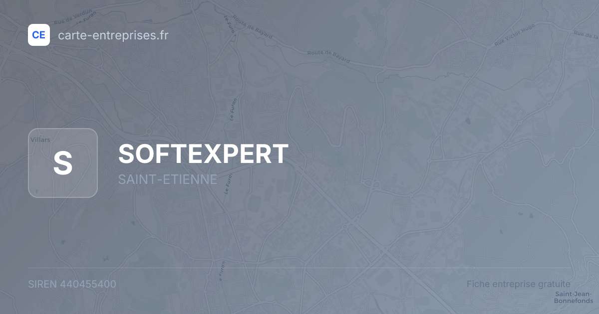 SOFTEXPERT — 440455400 — fiche entreprise