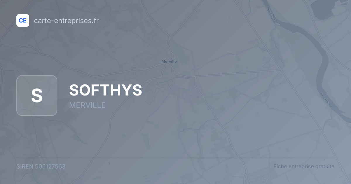 SOFTHYS — 505127563 — fiche entreprise