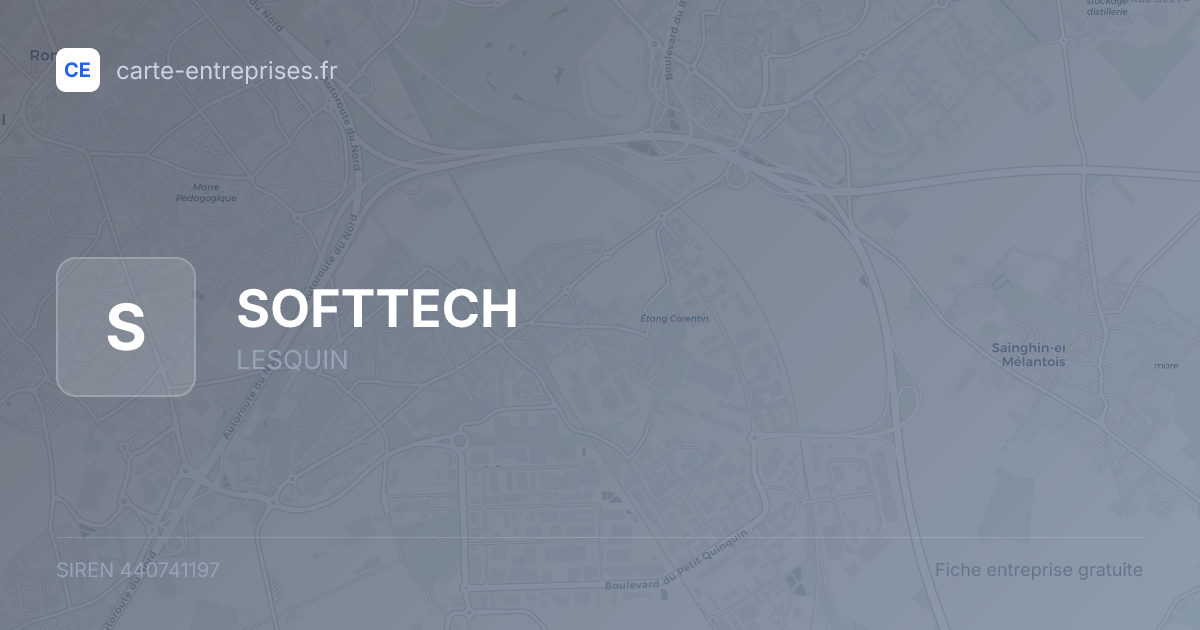 SOFTTECH — 440741197 — fiche entreprise
