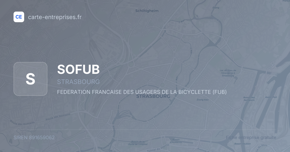 SOFUB — 891659062 — fiche entreprise