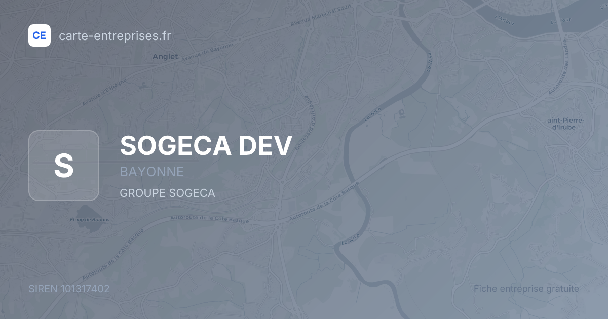 SOGECA DEV — 101317402 — fiche entreprise