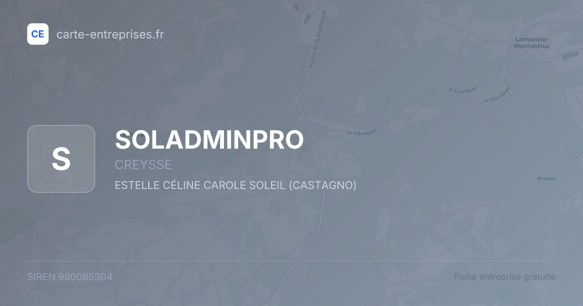 SOLADMINPRO — 990085904 — fiche entreprise
