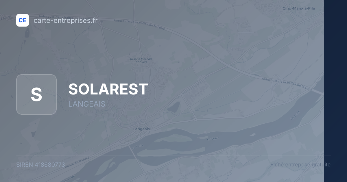 SOLAREST — 418680773 — fiche entreprise