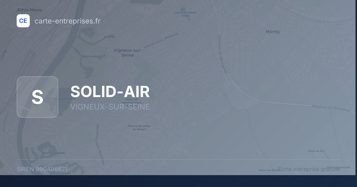 SOLID-AIR — 990496671 — fiche entreprise