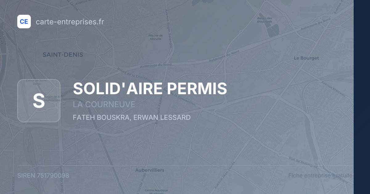 SOLID'AIRE PERMIS — 751790098 — fiche entreprise