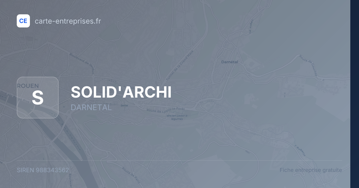 SOLID'ARCHI — 988343562 — fiche entreprise