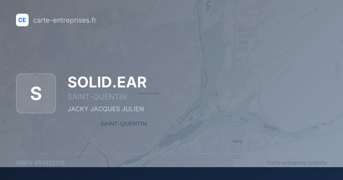 SOLID.EAR — 993928126 — fiche entreprise