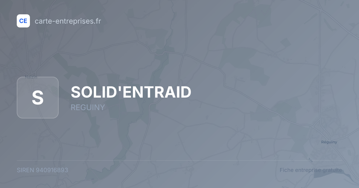 SOLID'ENTRAID — 940916893 — fiche entreprise