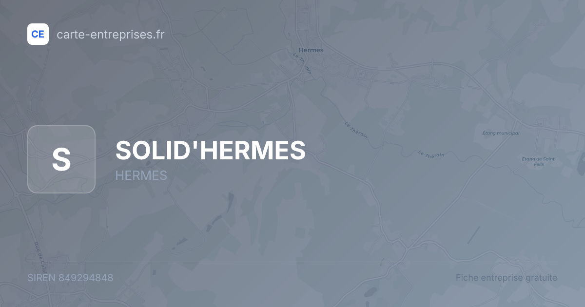 SOLID'HERMES — 849294848 — fiche entreprise