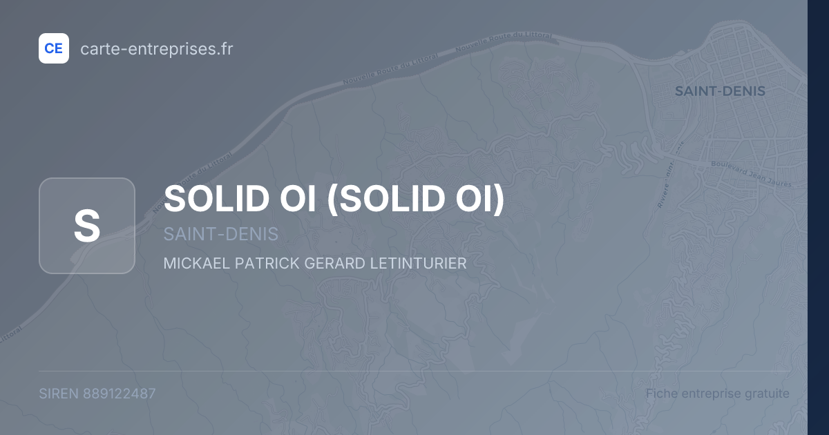 SOLID OI — 889122487 — fiche entreprise