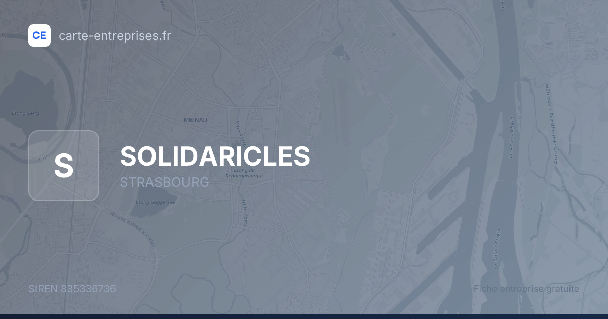 SOLIDARICLES — 835336736 — fiche entreprise