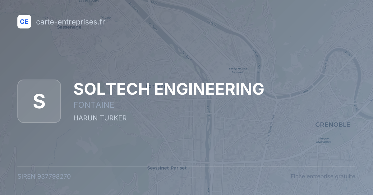 SOLTECH ENGINEERING — 937798270 — fiche entreprise