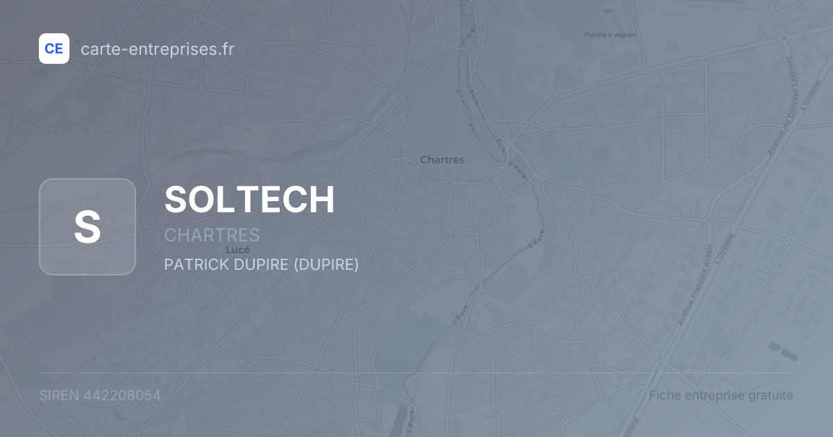 SOLTECH — 442208054 — fiche entreprise