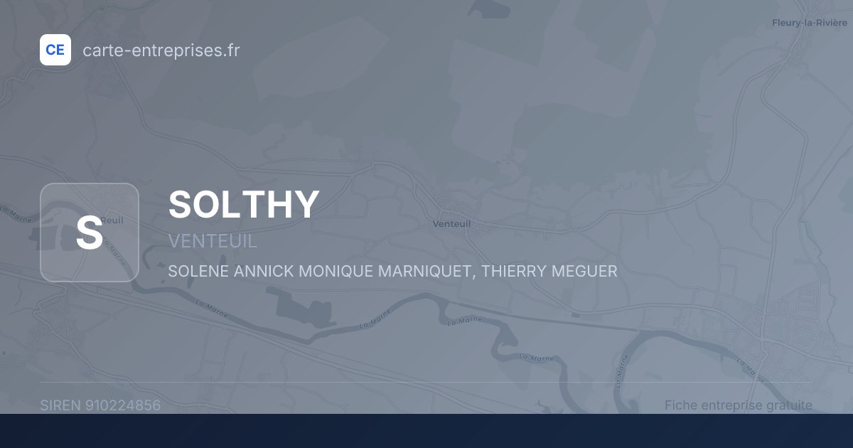 SOLTHY — 910224856 — fiche entreprise