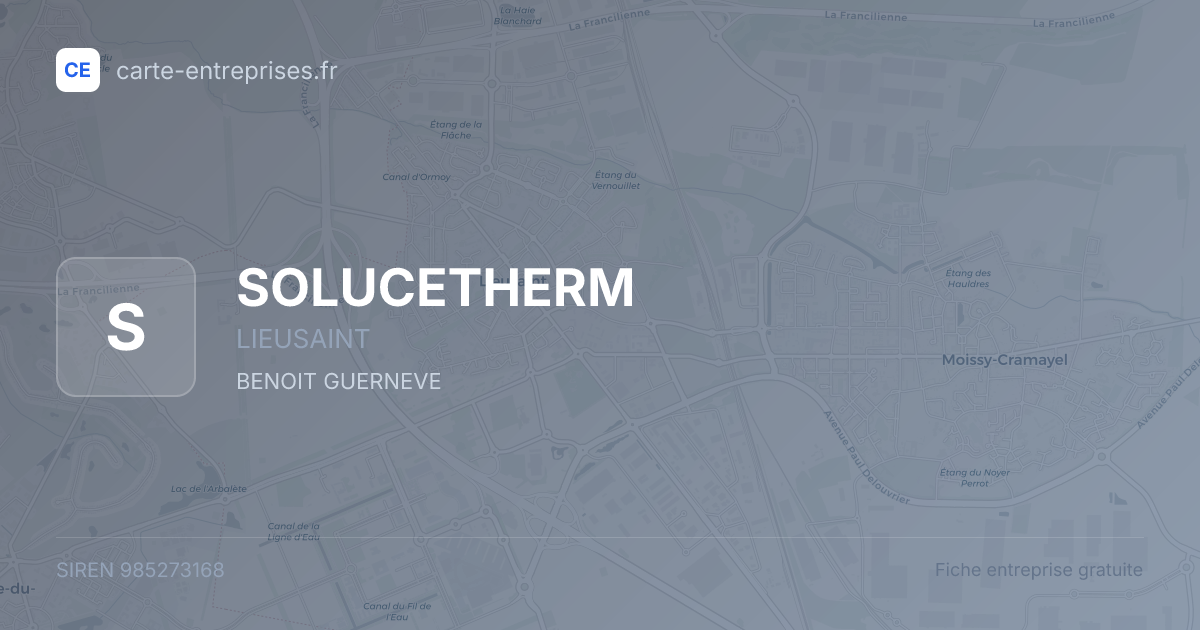 SOLUCETHERM — 985273168 — fiche entreprise