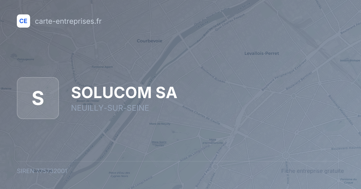SOLUCOM SA — 775732001 — fiche entreprise