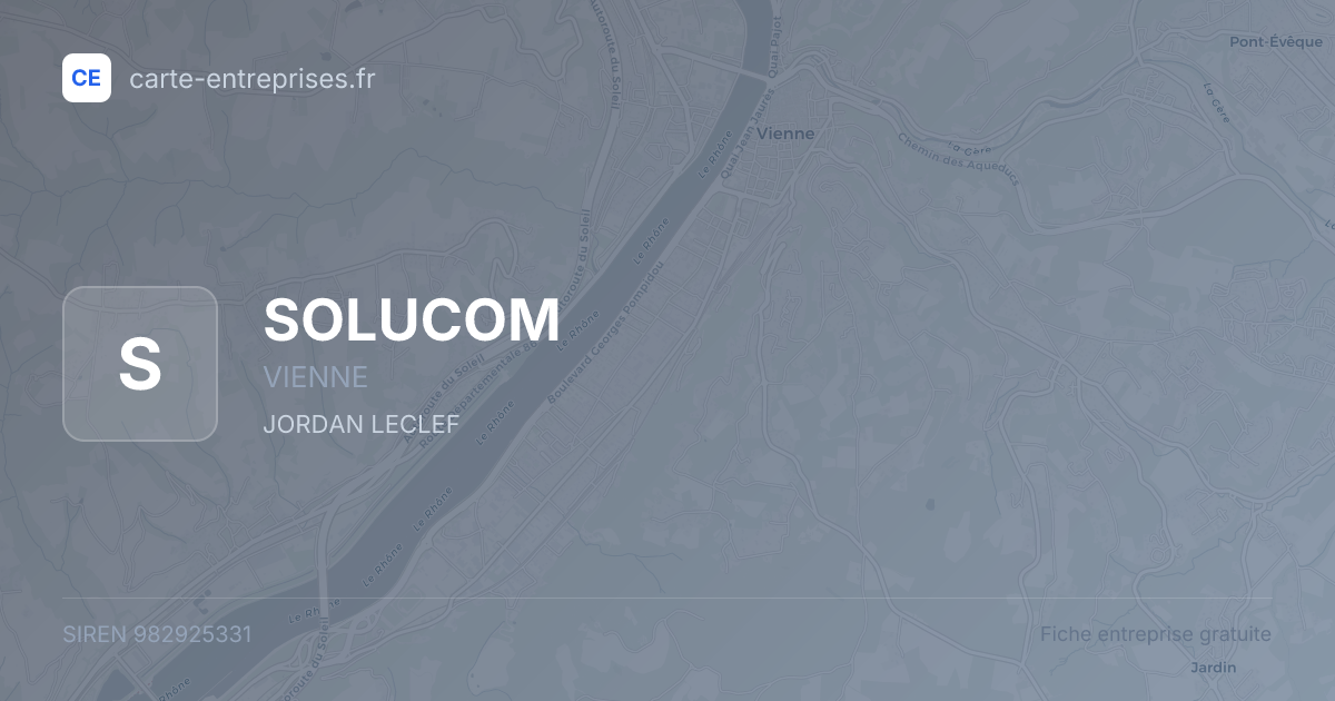 SOLUCOM — 982925331 — fiche entreprise