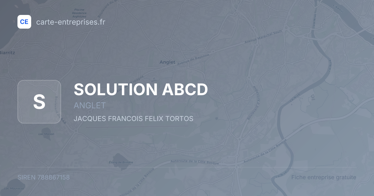 SOLUTION ABCD — 788867158 — fiche entreprise