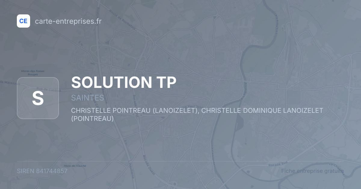 SOLUTION TP — 841744857 — fiche entreprise