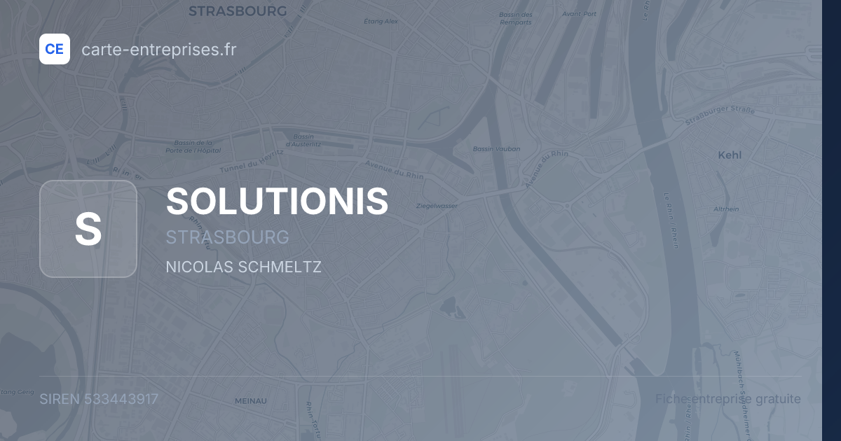 SOLUTIONIS — 533443917 — fiche entreprise