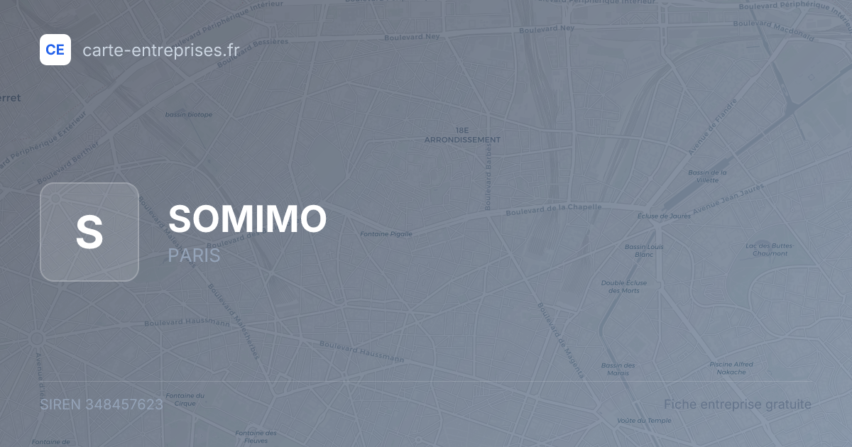 SOMIMO — 348457623 — fiche entreprise