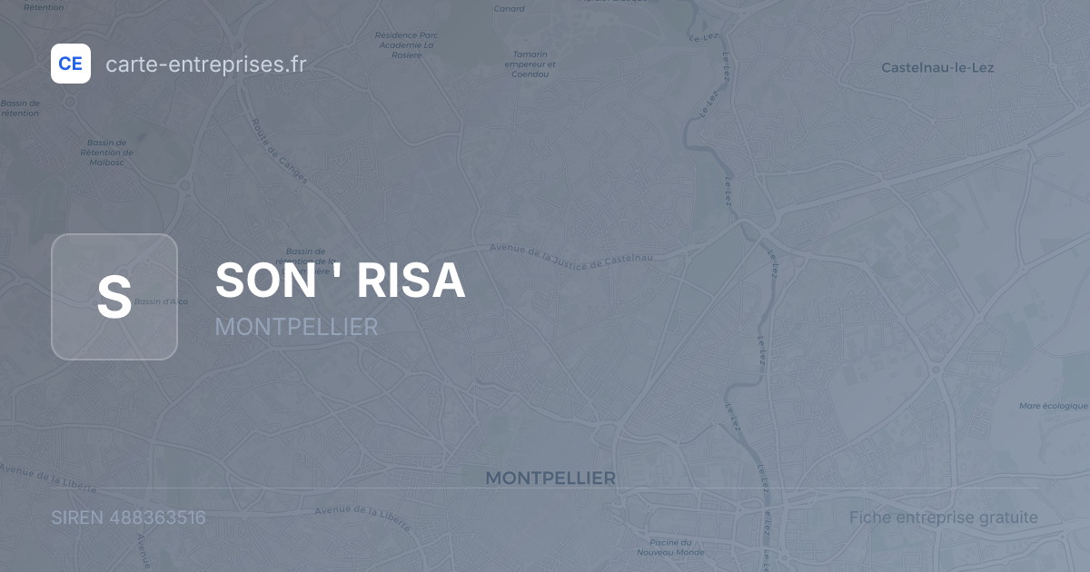 SON ' RISA — 488363516 — fiche entreprise