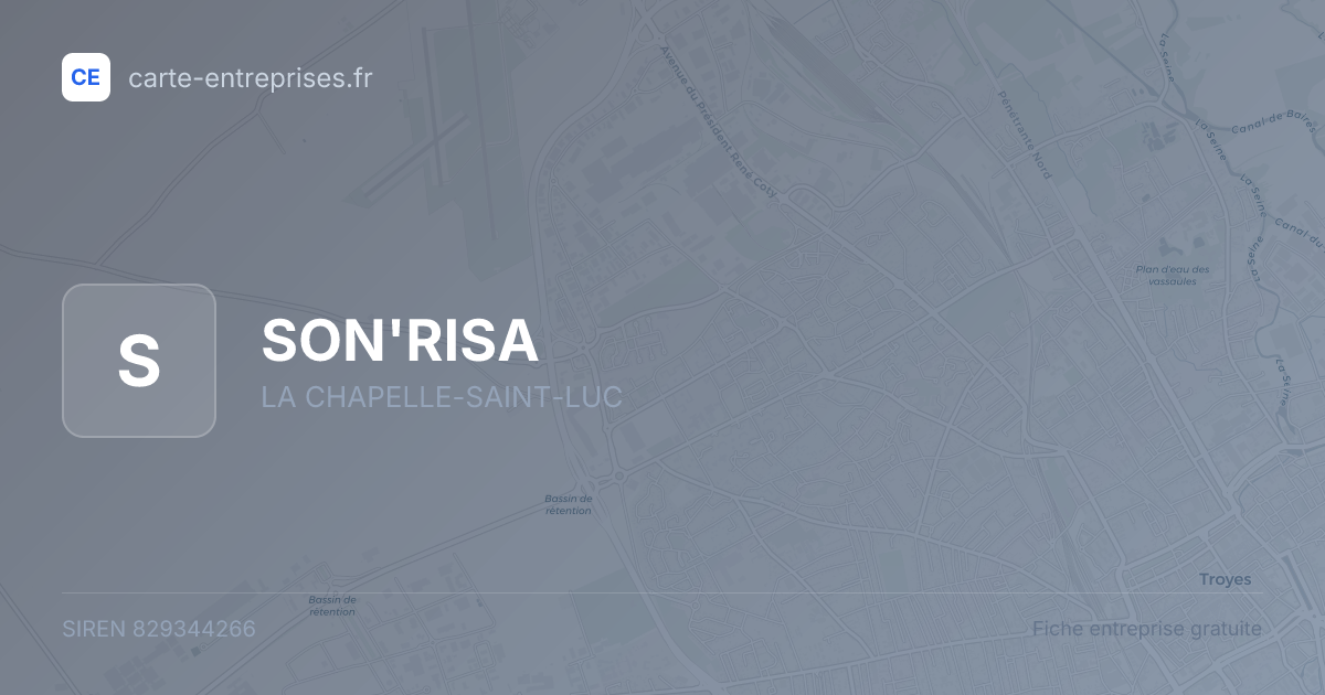 SON'RISA — 829344266 — fiche entreprise
