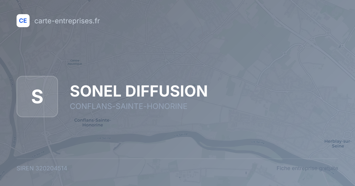 SONEL DIFFUSION — 320204514 — fiche entreprise