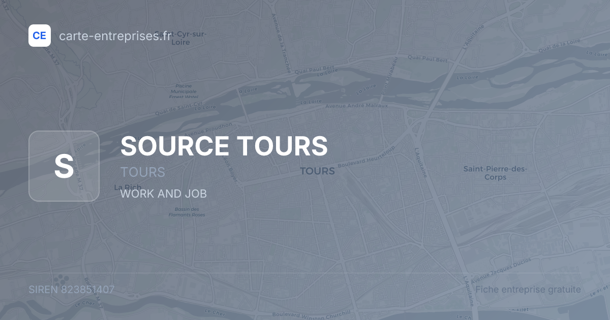 SOURCE TOURS — 823851407 — fiche entreprise