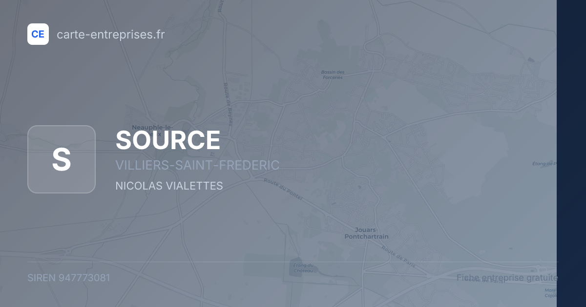 SOURCE — 947773081 — fiche entreprise