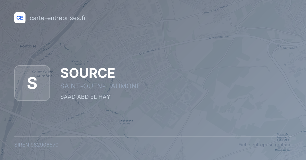 SOURCE — 982906570 — fiche entreprise