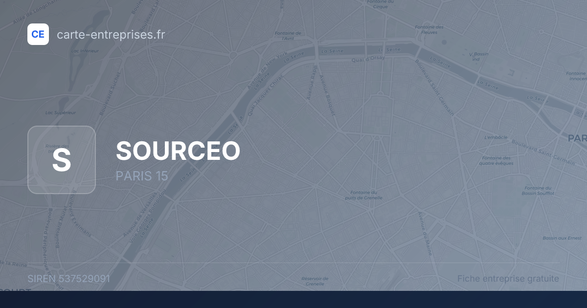 SOURCEO — 537529091 — fiche entreprise