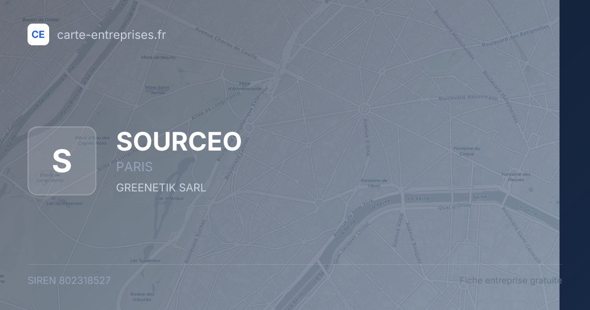 SOURCEO — 802318527 — fiche entreprise
