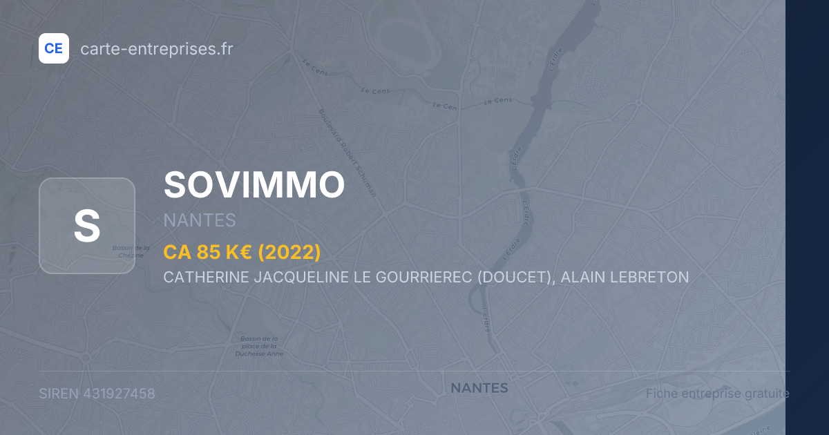 SOVIMMO — 431927458 — fiche entreprise