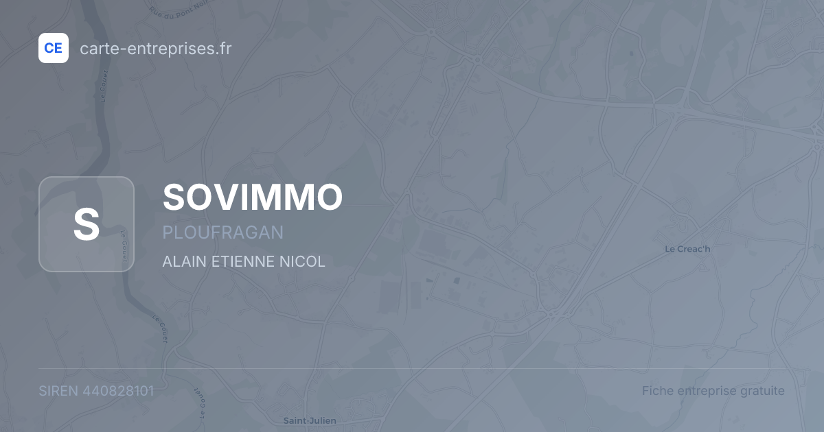 SOVIMMO — 440828101 — fiche entreprise