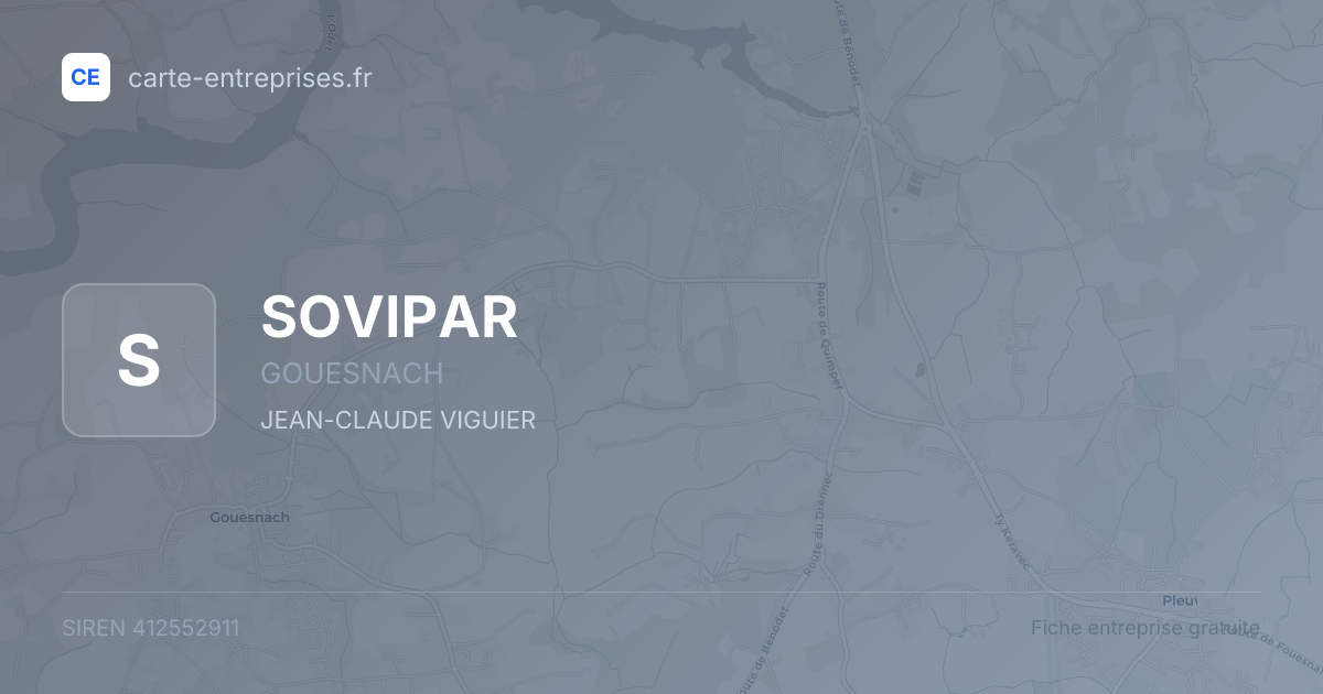 SOVIPAR — 412552911 — fiche entreprise