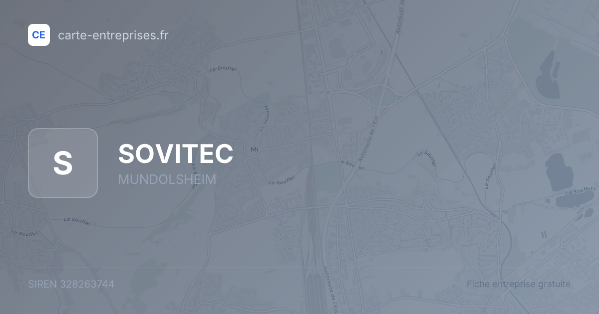 SOVITEC — 328263744 — fiche entreprise