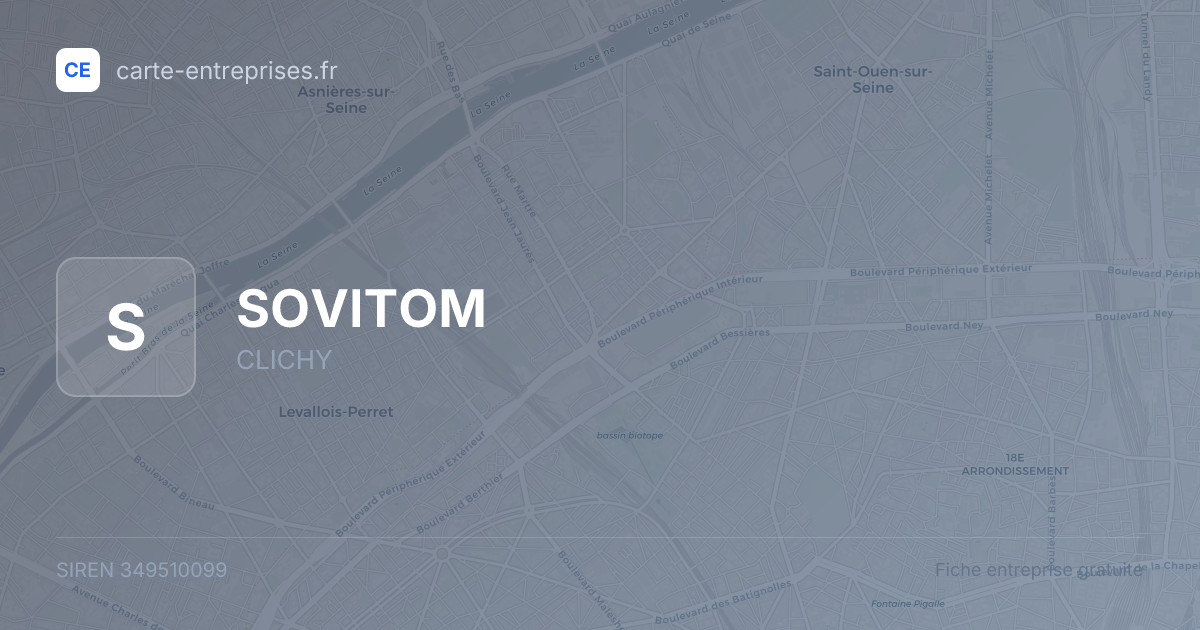 SOVITOM — 349510099 — fiche entreprise