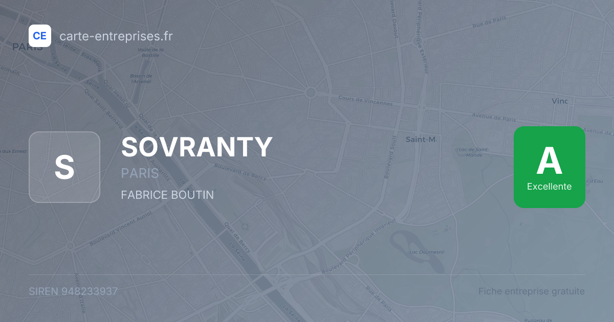 SOVRANTY — 948233937 — fiche entreprise
