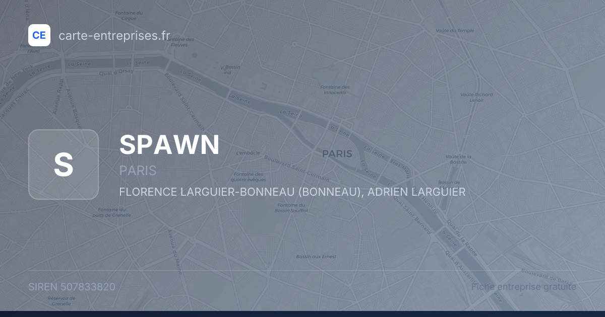 SPAWN — 507833820 — fiche entreprise