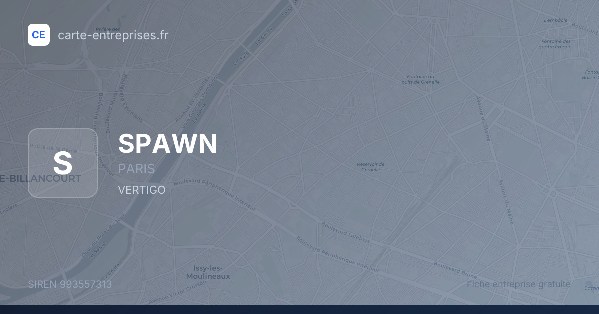 SPAWN — 993557313 — fiche entreprise