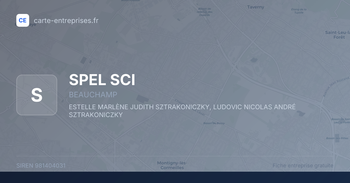 SPEL SCI — 981404031 — fiche entreprise