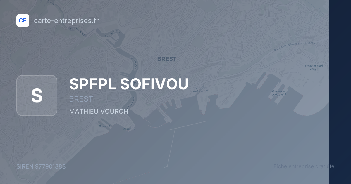 SPFPL SOFIVOU — 977901388 — fiche entreprise