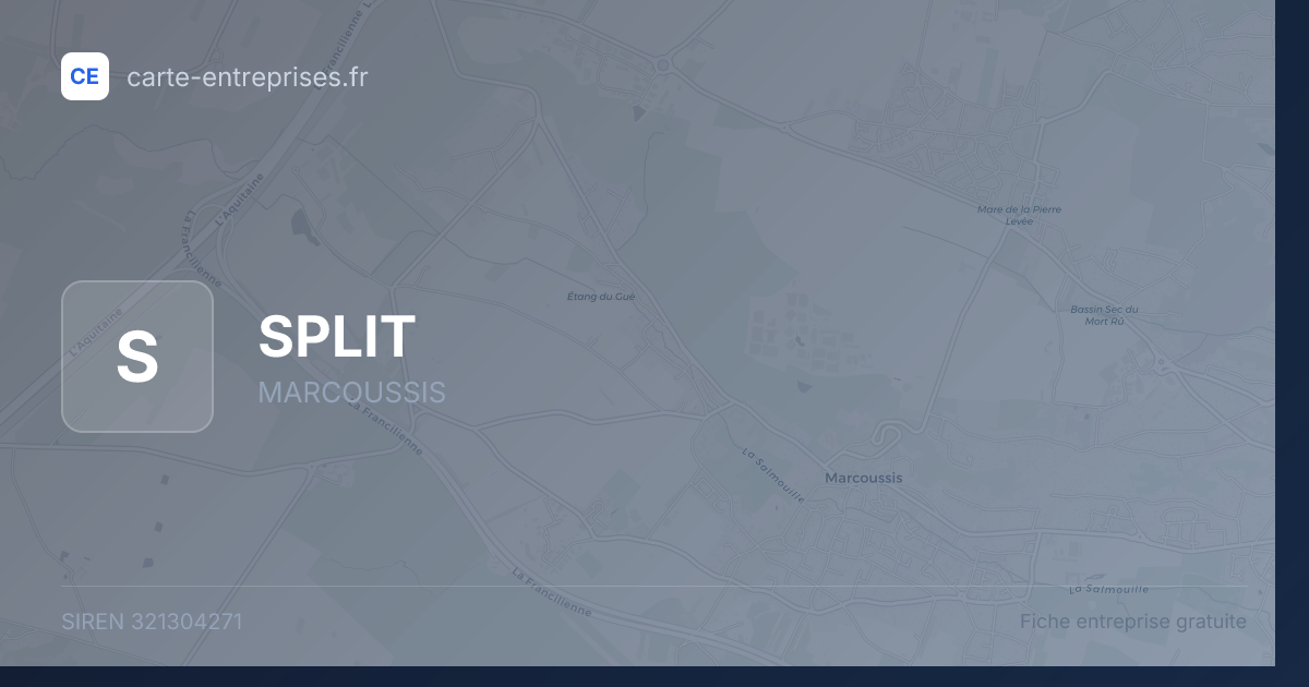 SPLIT — 321304271 — fiche entreprise