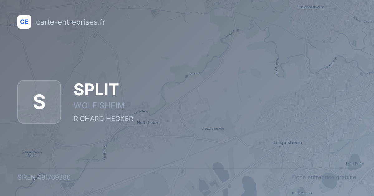SPLIT — 491769386 — fiche entreprise