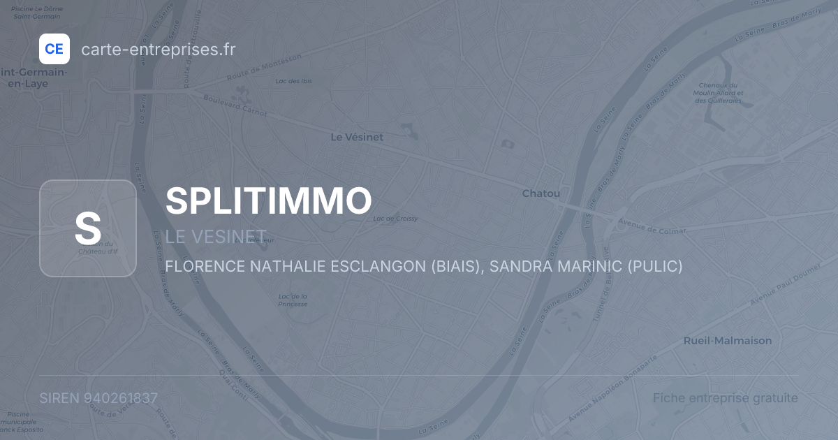 SPLITIMMO — 940261837 — fiche entreprise
