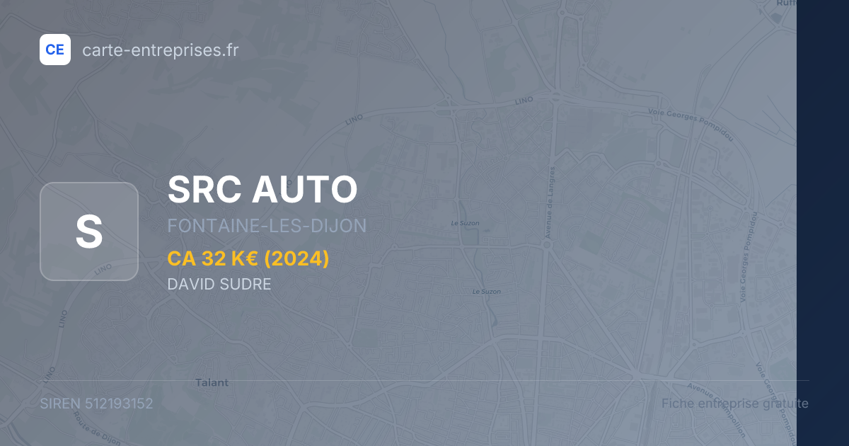SRC AUTO — 512193152 — fiche entreprise
