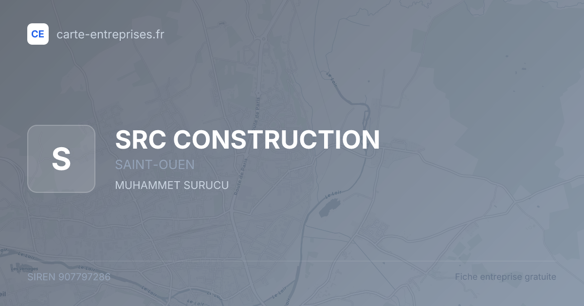 SRC CONSTRUCTION — 907797286 — fiche entreprise