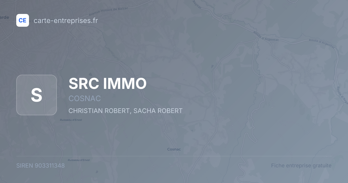 SRC IMMO — 903311348 — fiche entreprise